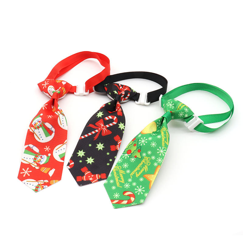 Christmas Pet Bow Tie Accessory for Easy Festive Style