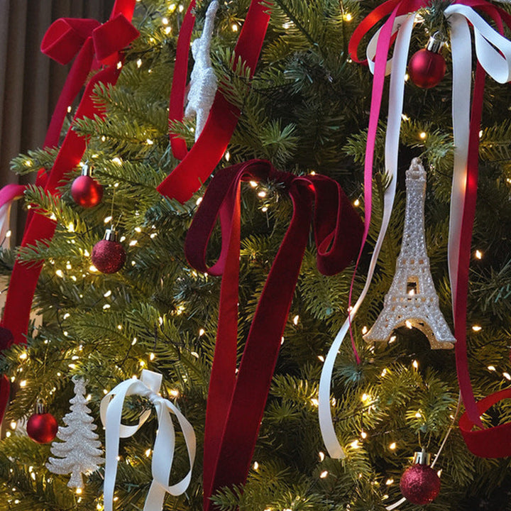 Christmas Tree Ribbon for Elegant Holiday Decorating