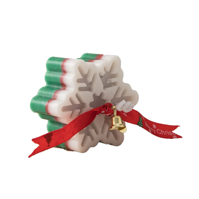 Christmas Snowflake Candle For A Warm Festive Glow