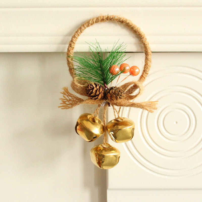 Christmas Tree Bell Ornament Set for Festive Displays