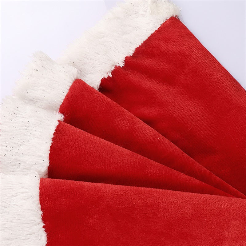 Christmas Tree Skirt Santa Legs & Boots Decoration