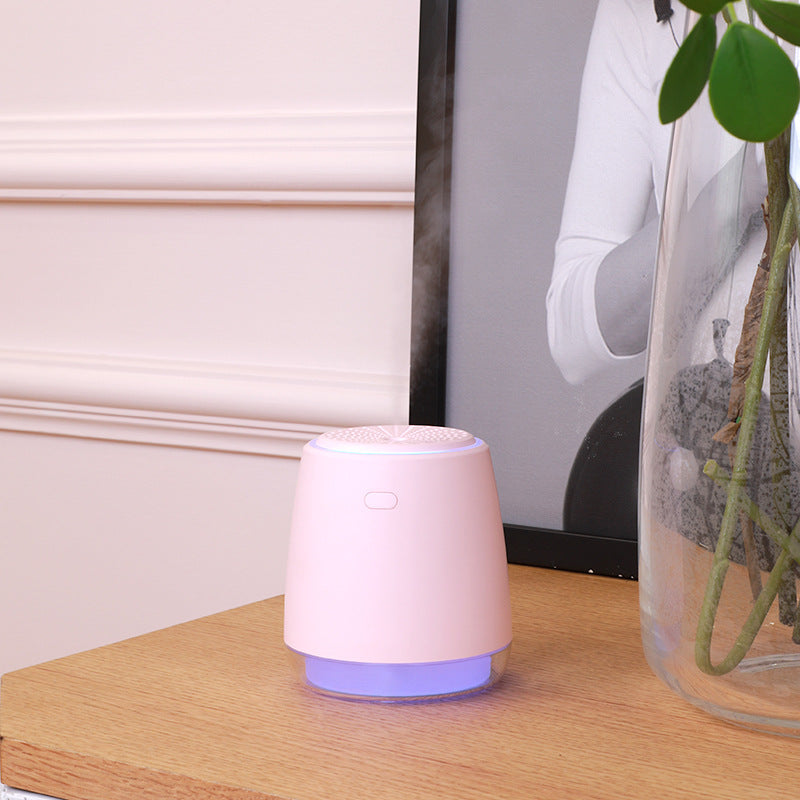 Pastel Mini USB Humidifier for Dry Desk and Car Air