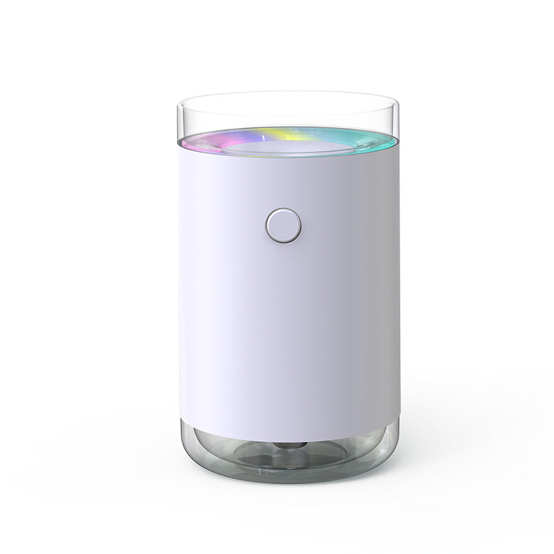 Rainbow Mist Desk Humidifier with Ambient RGB Light