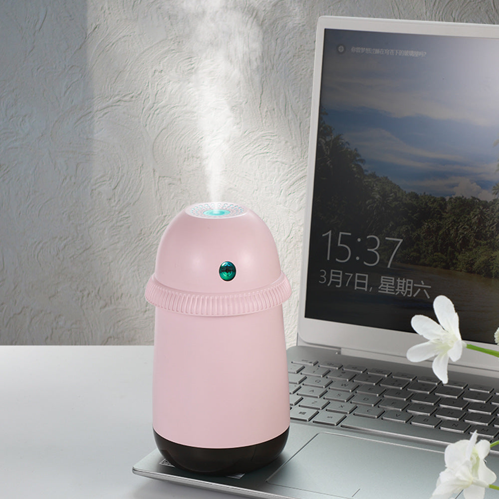 Snowman Mini USB Humidifier for Desk and Car Comfort