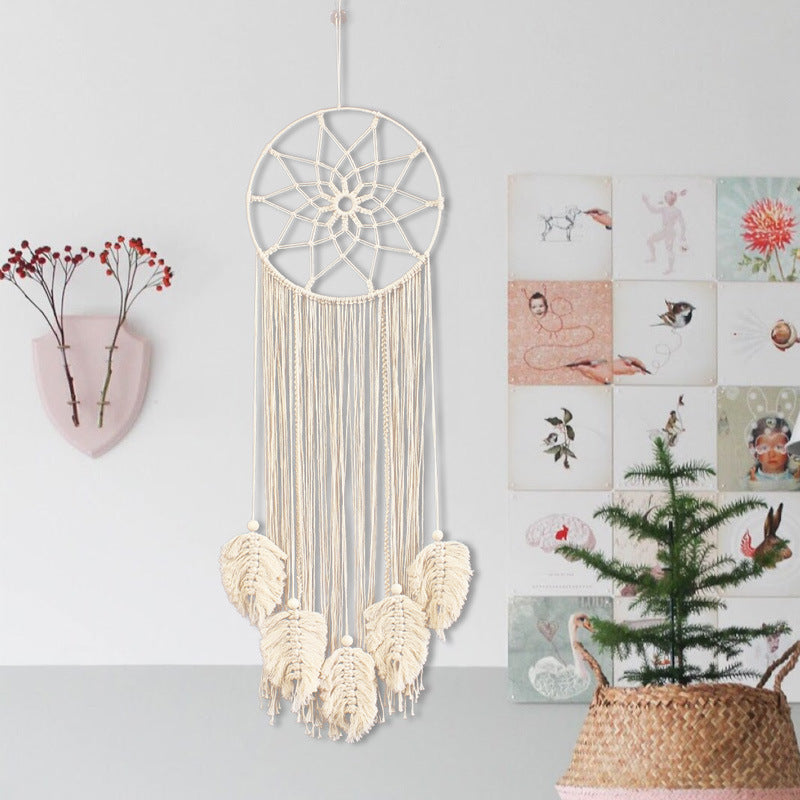 Cotton Wall Tapestry for Soft Bohemian Wall Texture