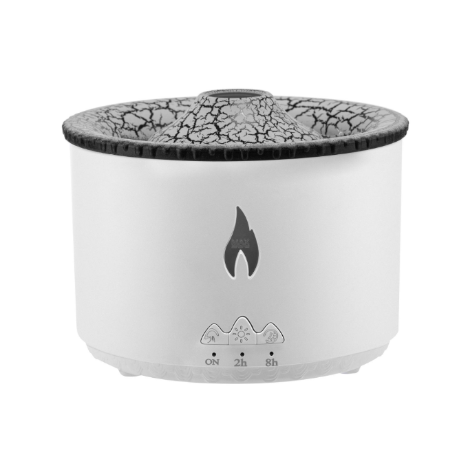 Flame Effect Aromatherapy Humidifier for Cozy Rooms