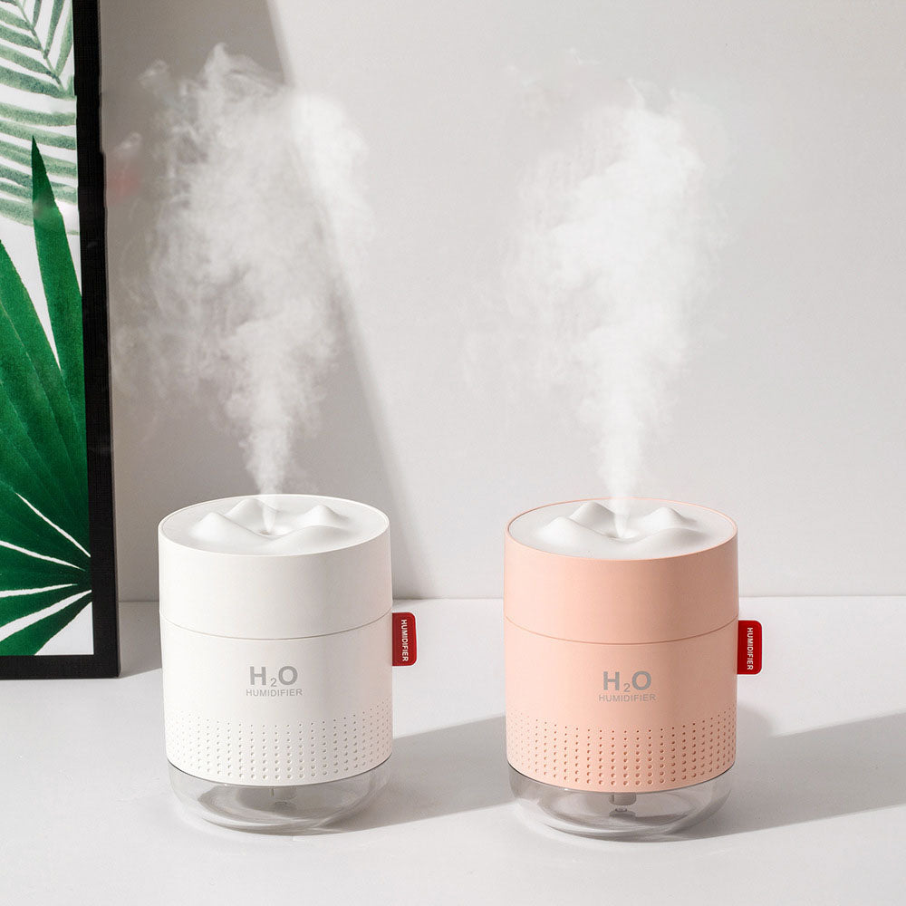 Desktop USB Humidifier with Night Light Mist for Desk
