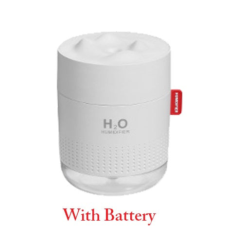 Desktop USB Humidifier with Night Light Mist for Desk