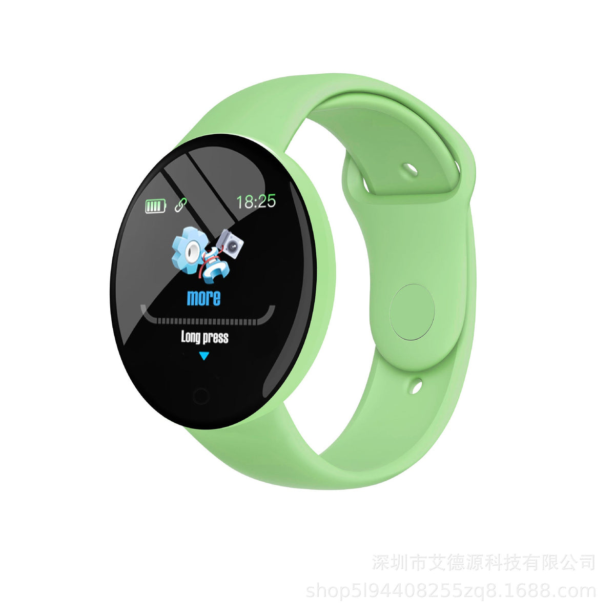 Macaron Fitness Tracker with Heart Rate & Step Counter