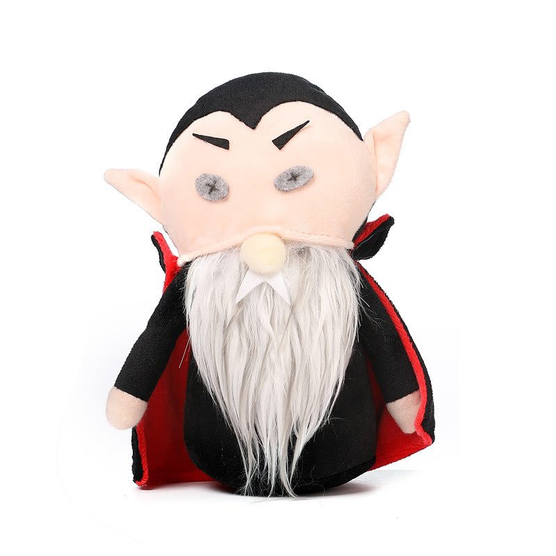 Halloween Character Doll Set for Whimsical Displays