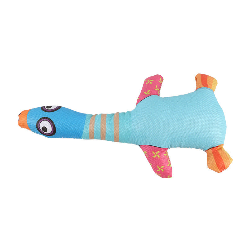 Squeaky Duck Dog Toy - Bite Resistant Oxford Cloth