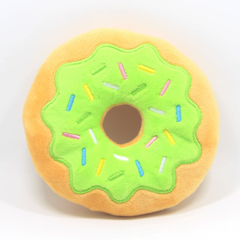 Soft Plush Dog Toy for Interactive Squeaky Indoor Play