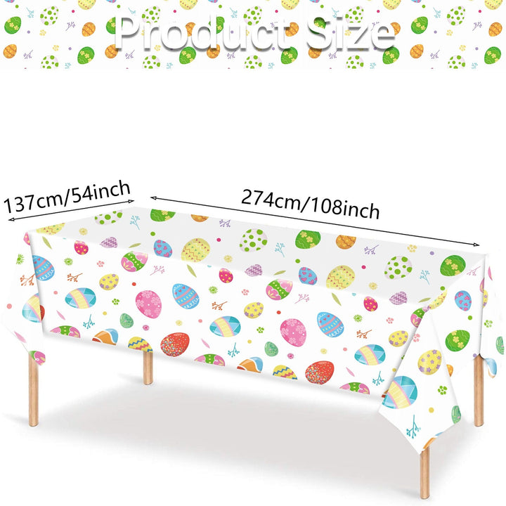 Easter Egg Tablecloth for Instant Festive Table Styling