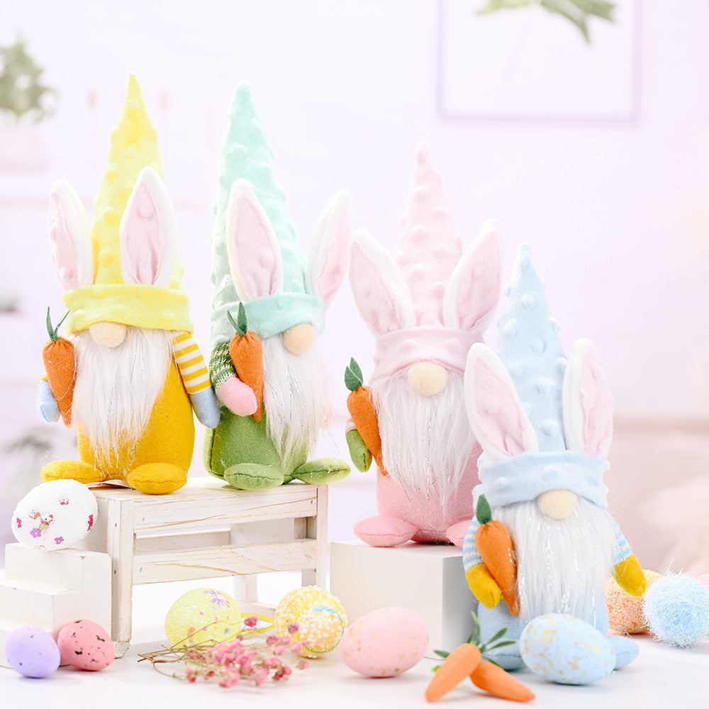 Easter Gnome Decoration for Whimsical Spring Displays