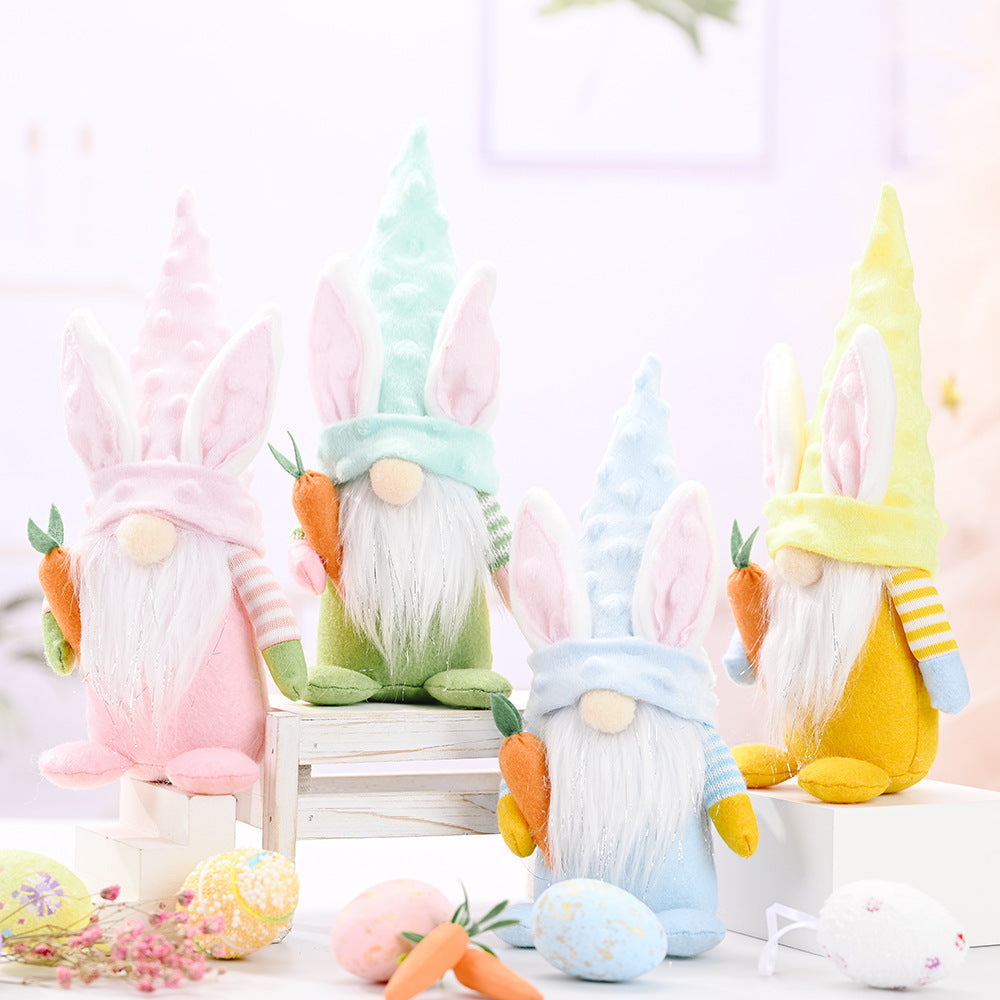 Easter Gnome Decoration for Whimsical Spring Displays