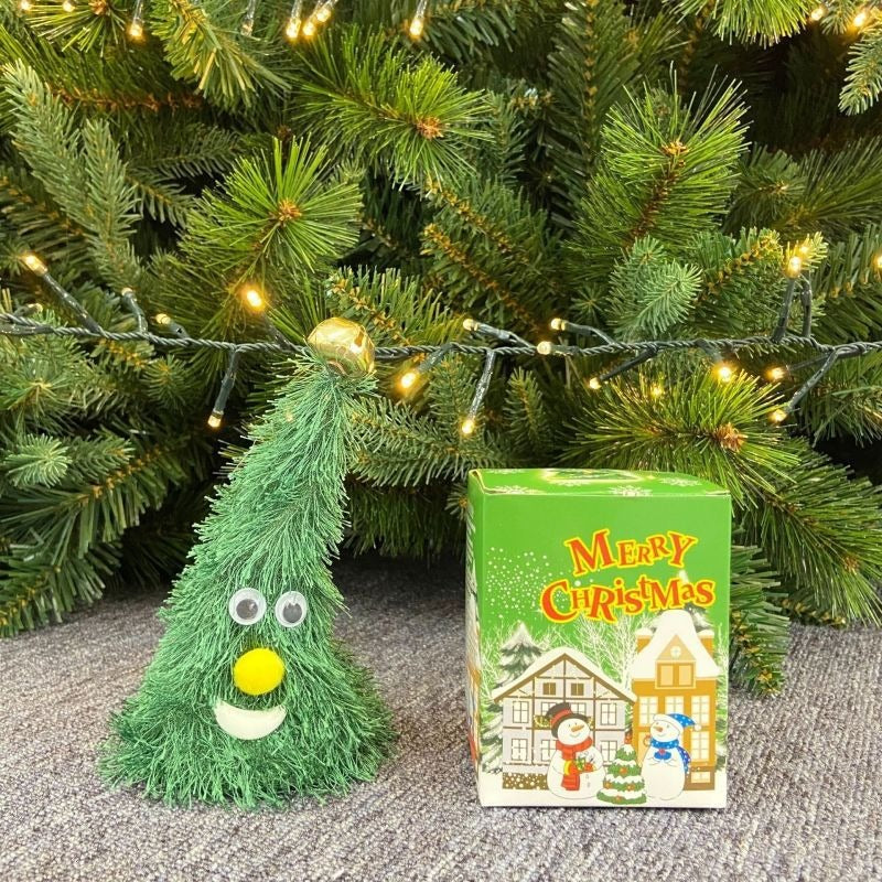 Electric Christmas Hat Decoration With Swinging Bell