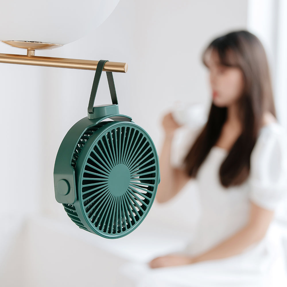 Mini USB Desk Fan for Dorm Rooms and Bedsides