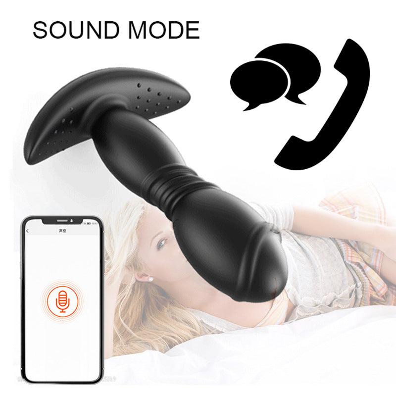 App-Controlled Anal Plug Vibrator for Secure Comfort