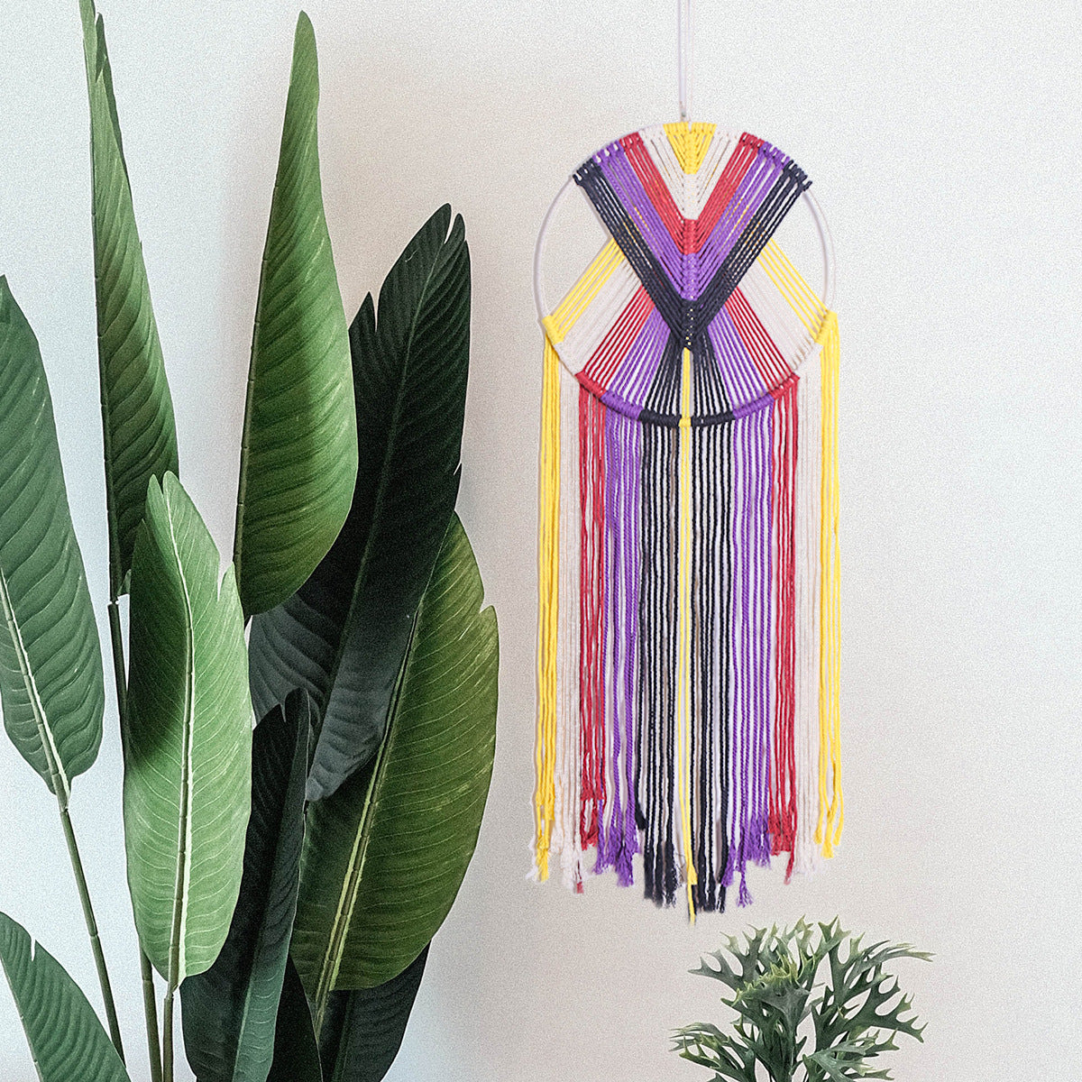 Woven Tapestry Wall Decor for Colorful Bohemian Style