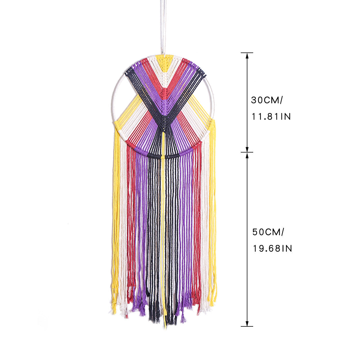 Woven Tapestry Wall Decor for Colorful Bohemian Style