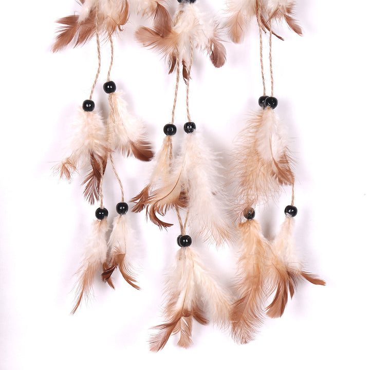Fringed Dream Catcher Car Pendant for Cozy Decor