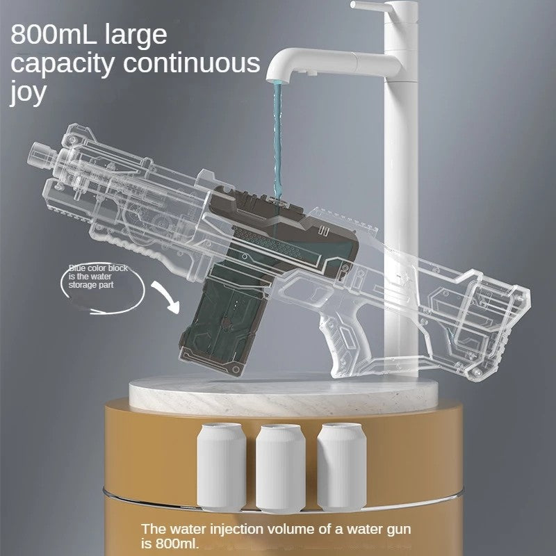 Electric Water Gun Toy With 16m Long-Range Water Stream