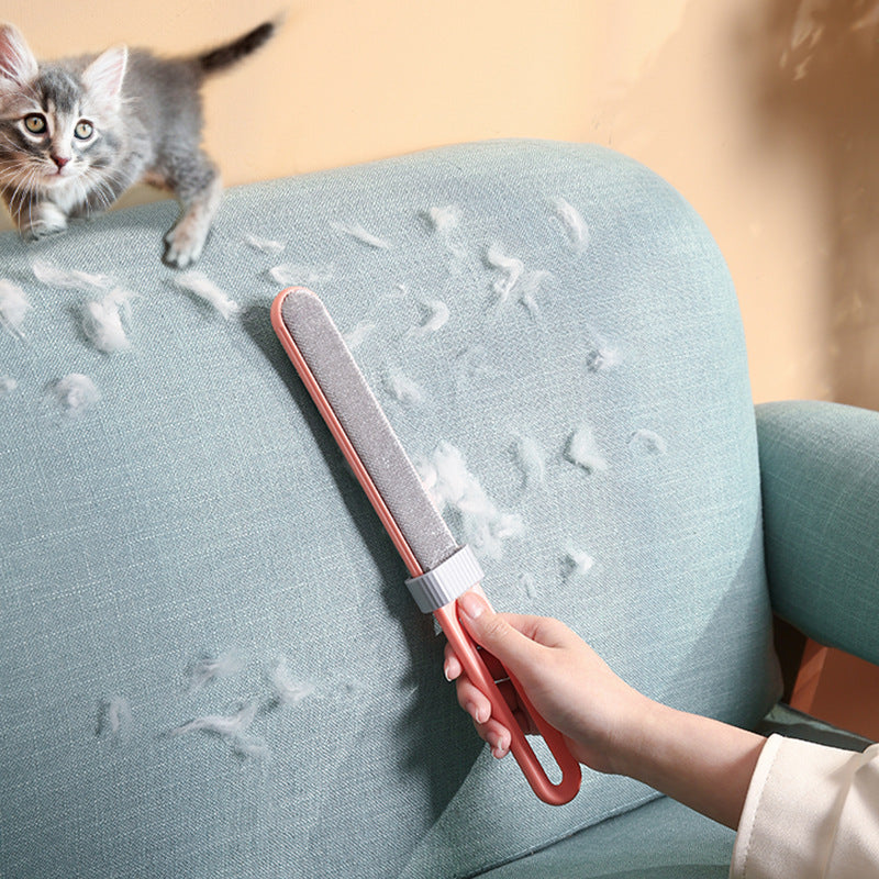Pet Hair Removal Brush — Quick Fur Cleanup For Fabric
