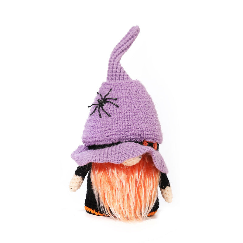 Knitted Halloween Gnome Decorations for Cozy Displays