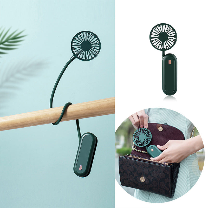 Hanging Neck Fan: Hands-Free Portable Cooling on the Go