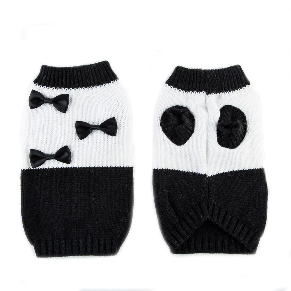 Small Dog Tuxedo Sweater for Cozy, Photo-Ready Style