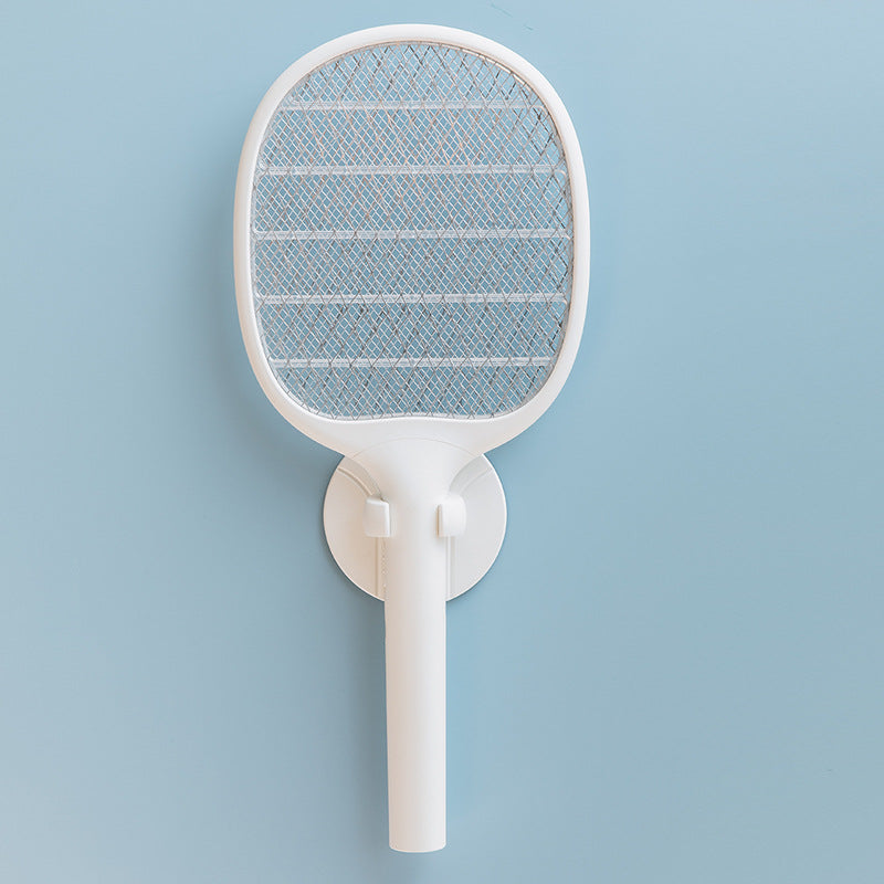 Rechargeable Electric Mosquito Swatter with Purple Light
