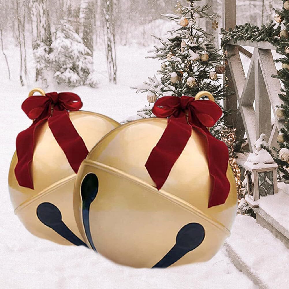 Inflatable Christmas Bells for Festive Outdoor Decor