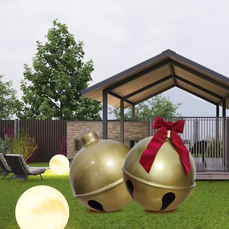 Inflatable Christmas Bells for Festive Outdoor Decor