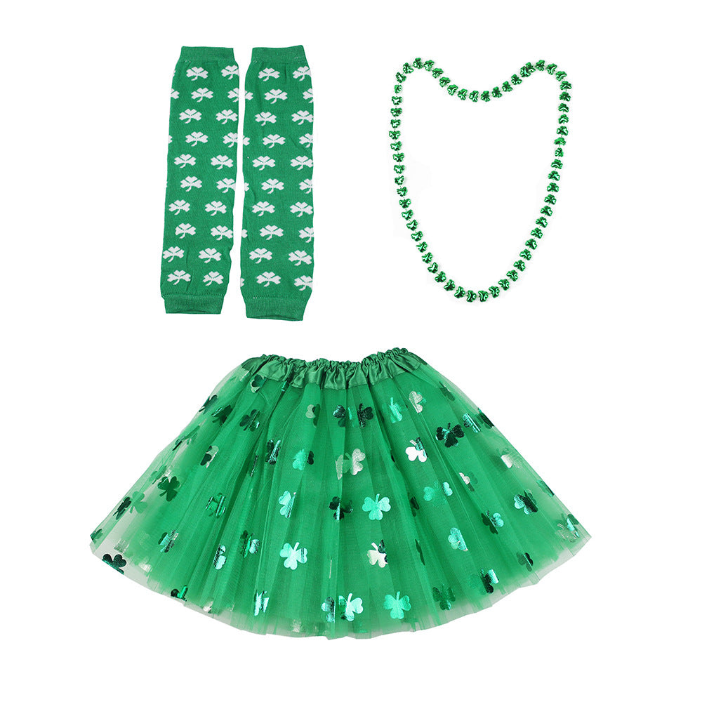St. Patrick's Day Costume Set for Festive Party Looks