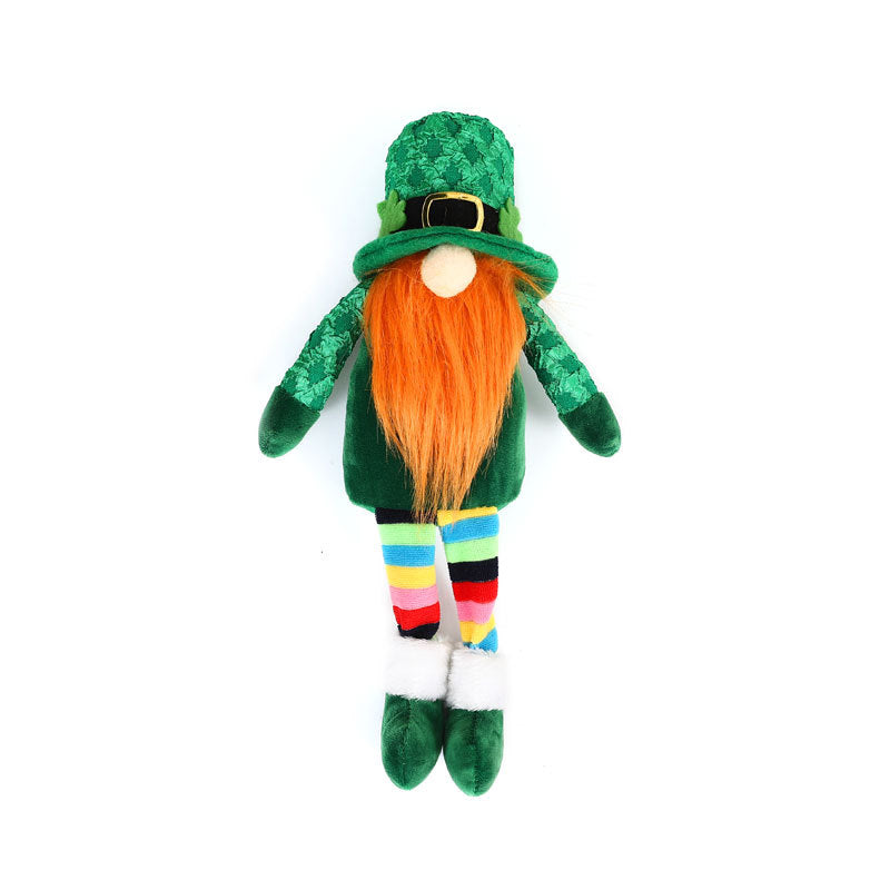 St. Patrick's Day Gnome Hanging Ornament for Mantel
