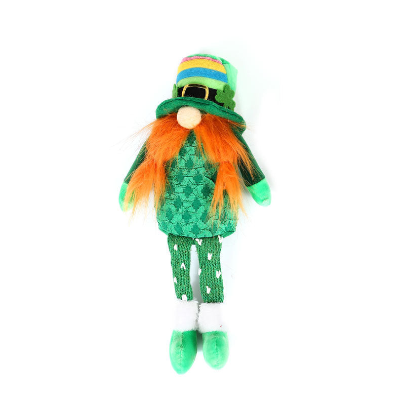 St. Patrick's Day Gnome Hanging Ornament for Mantel