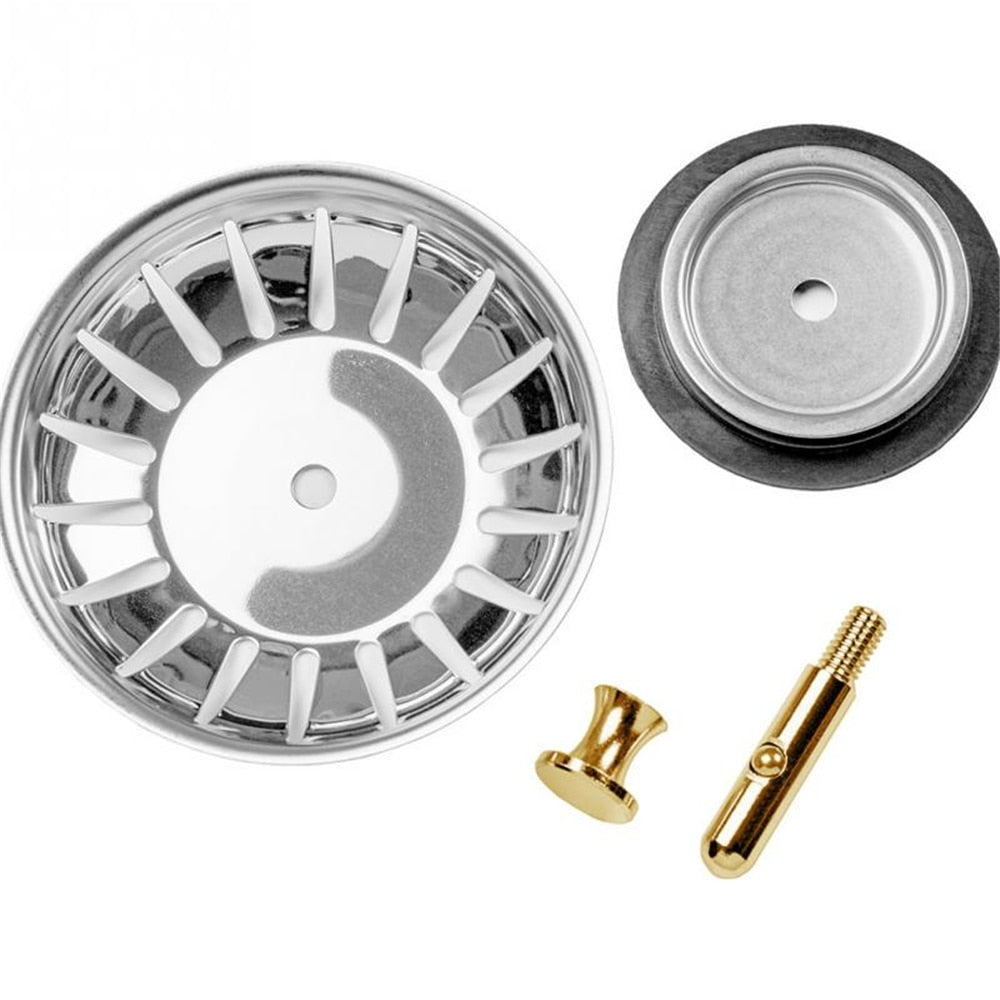 Stainless Steel Sink Strainer That Catches Hair & Debris