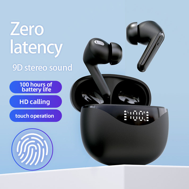 Wireless Earbuds: 100-Hour Battery, HD Calls, Touch Control
