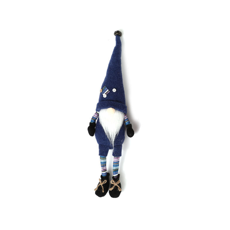 Long-Legged Christmas Gnome Decoration for Mantels