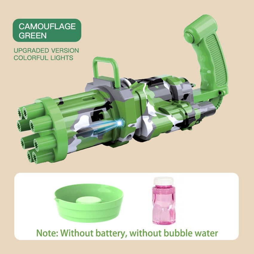 Automatic Bubble Gun Toy for Rich Bubbles Outdoors