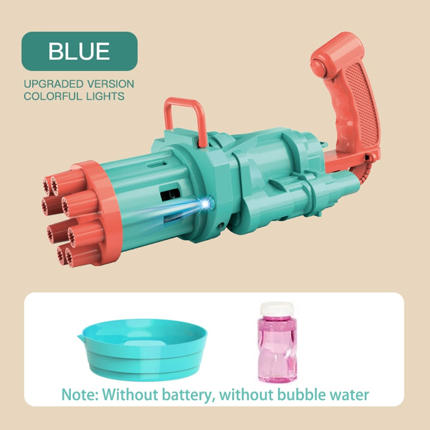 Automatic Bubble Gun Toy for Rich Bubbles Outdoors