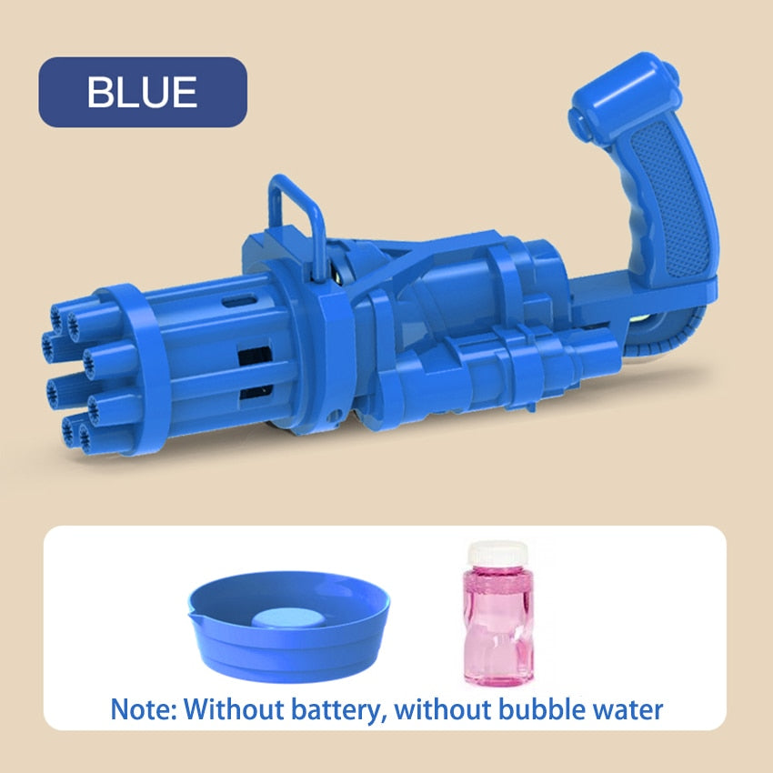 Automatic Bubble Gun Toy for Rich Bubbles Outdoors