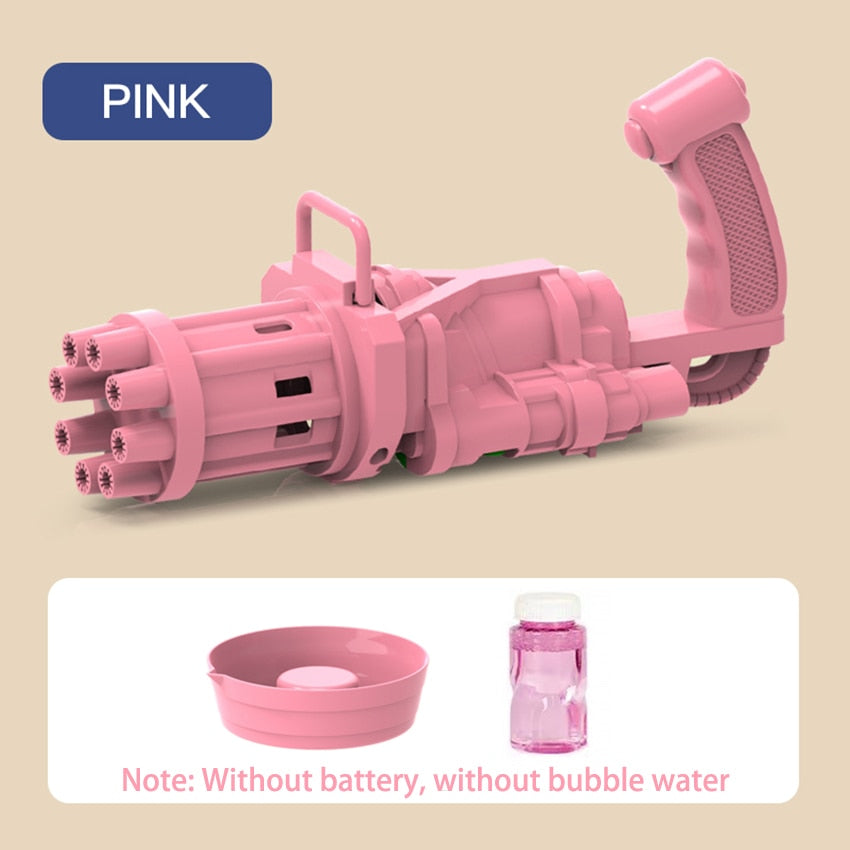 Automatic Bubble Gun Toy for Rich Bubbles Outdoors