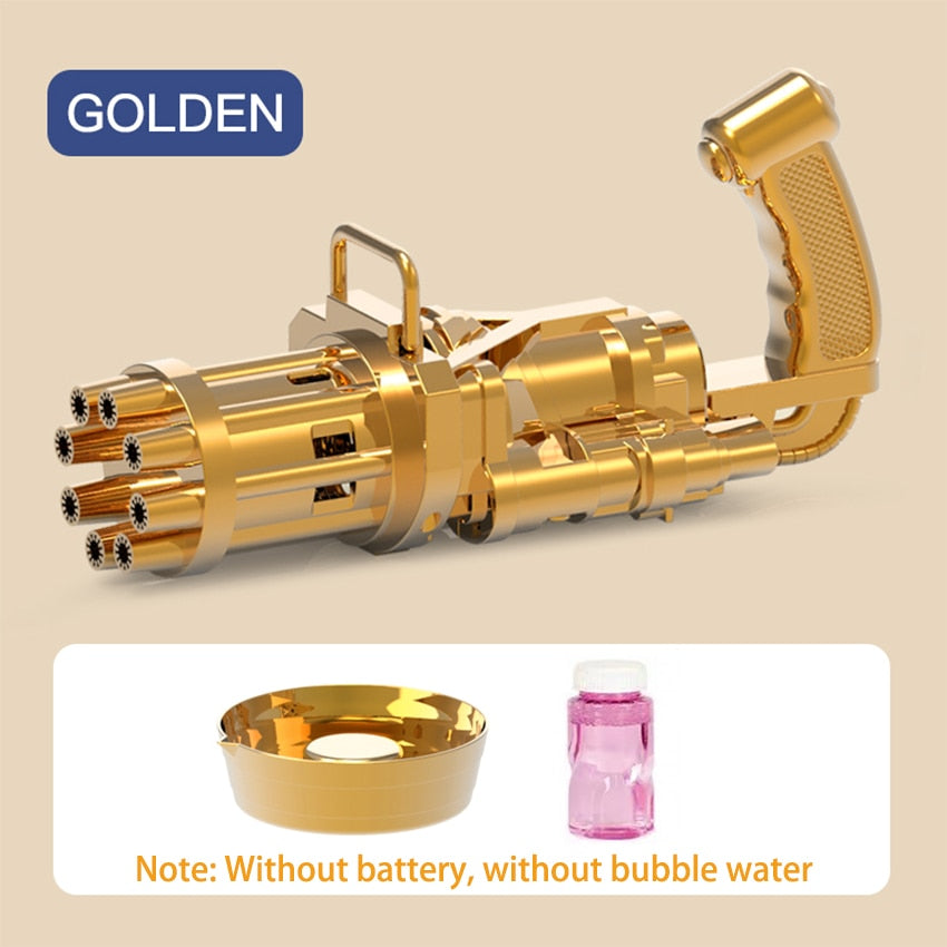 Automatic Bubble Gun Toy for Rich Bubbles Outdoors