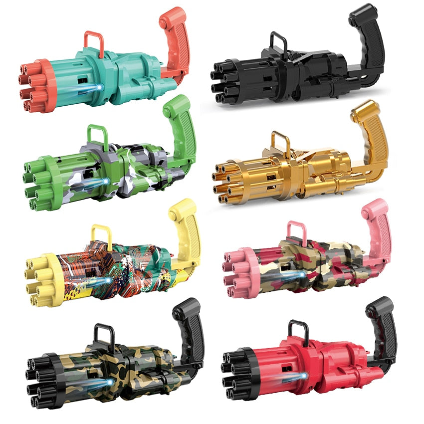 Automatic Bubble Gun Toy for Rich Bubbles Outdoors