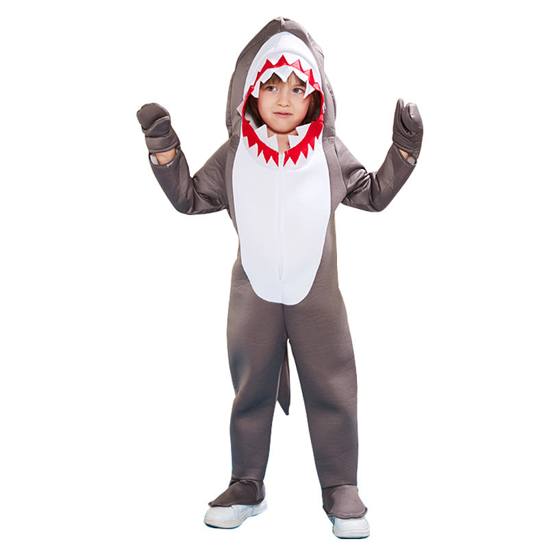 Kids Shark Costume for Group Performances and Play