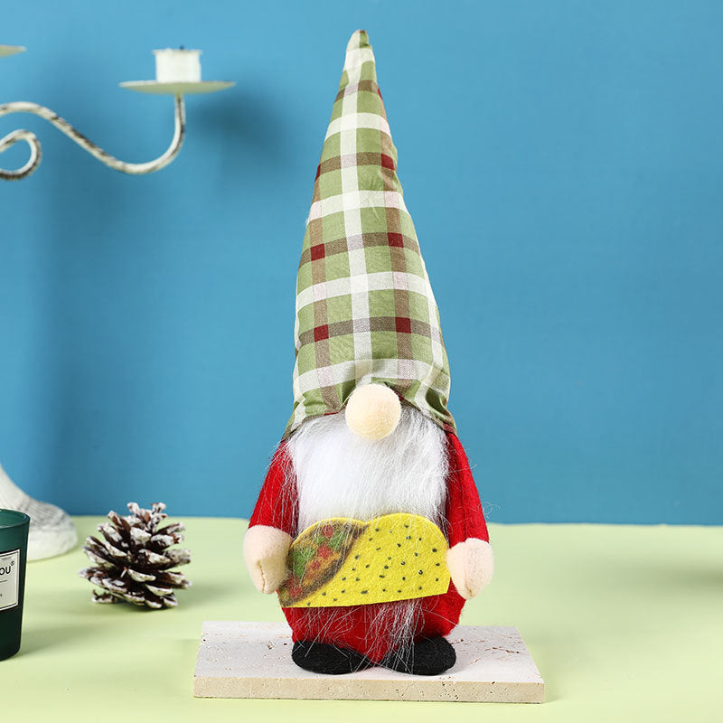 Faceless Gnome Dolls — Colorful Fiesta Tabletop Decor