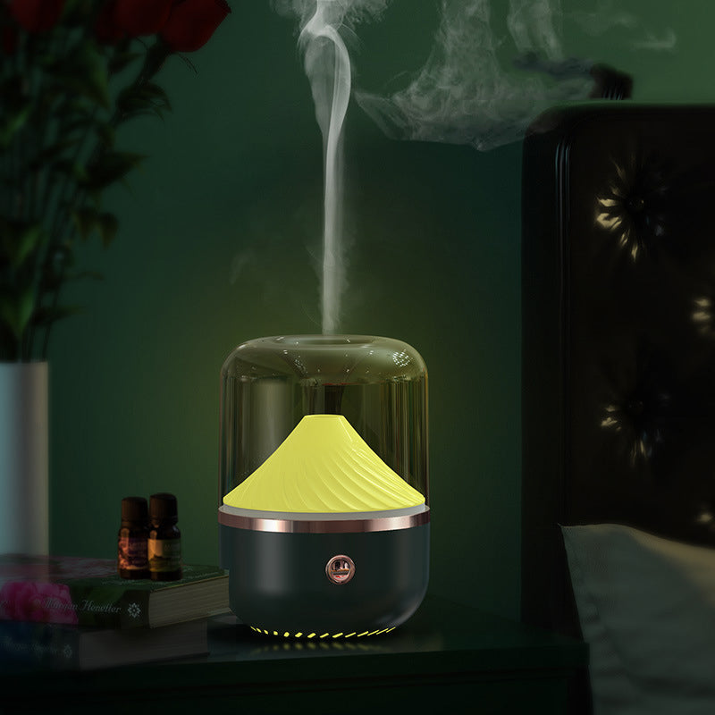 Mini Aroma Diffuser with Mood Light for Bedroom Desk