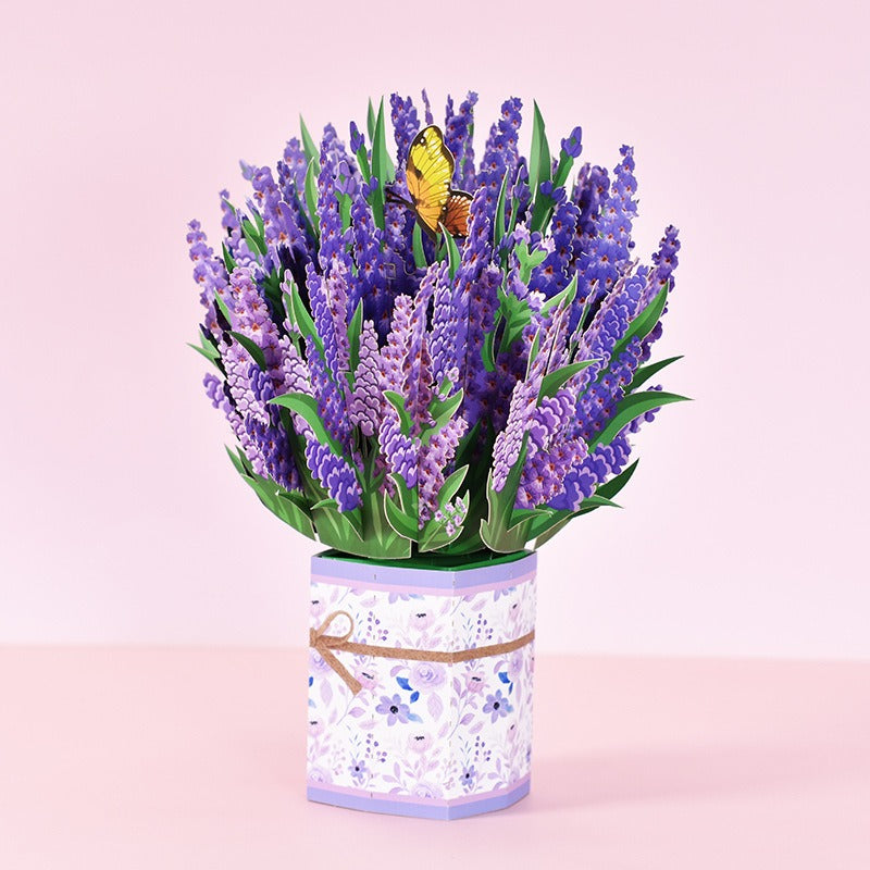 3D Pop-Up Bouquet Greeting Card for Mother’s Day Gift