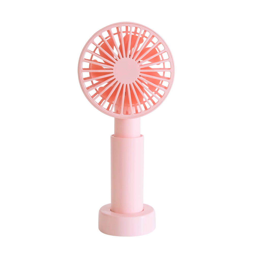 Portable Mini Fan: Telescopic Handheld and Desktop Fan
